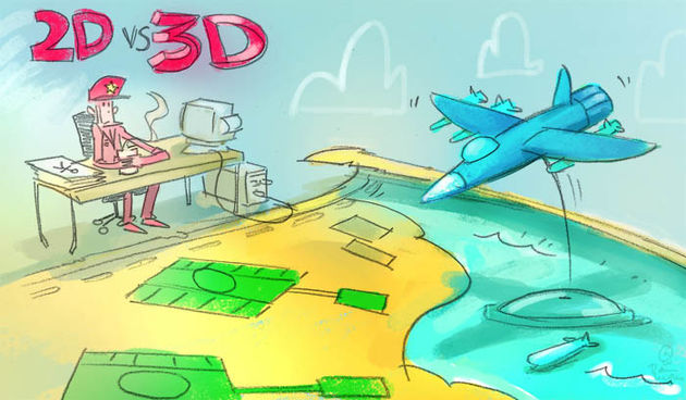 Column: 2D'er brengt diepte in een 3D-productie