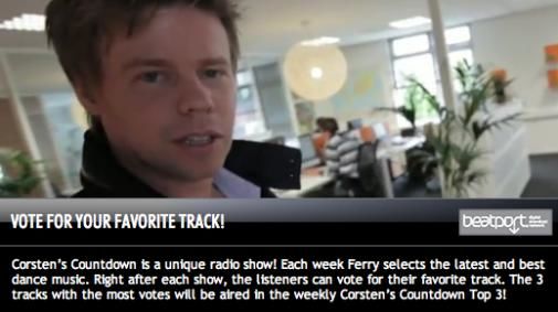 Corsten’s Countdown Facebook app gelanceerd