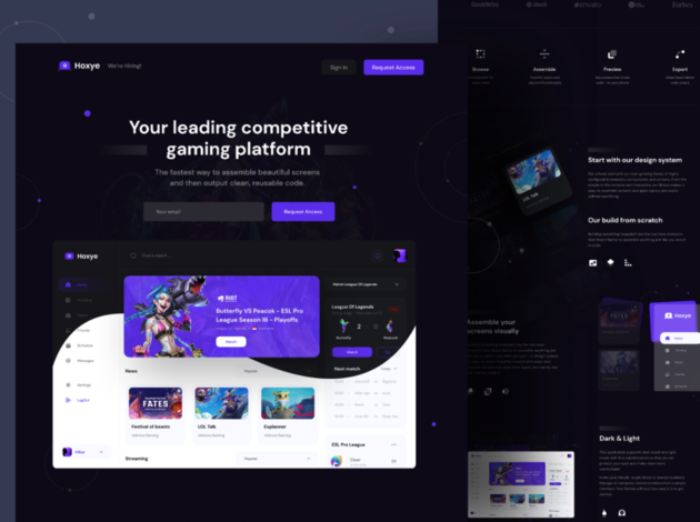 Darkmode website