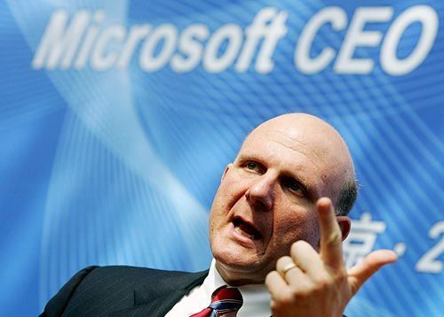 De afbrokkelende wereldheerschappij van Microsoft