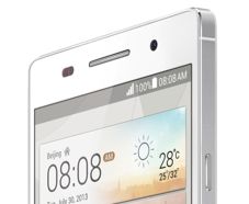 De Ascend P6 van Huawei is ’s werelds dunste smartphone