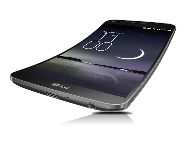 De LG G FLex: Gebogen OLED scherm en zelfhelende coating