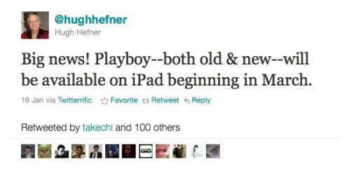 De Playboy iPad App wordt wel gecensureerd