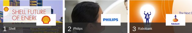 De populairste bedrijven volgens Nederlandse LinkedIn gebruikers