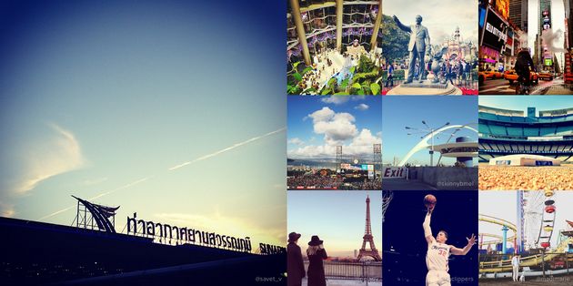 De populairste Instagram locaties van 2012
