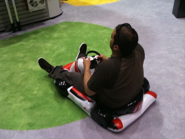 Dit is pas een Mario Kart controller!