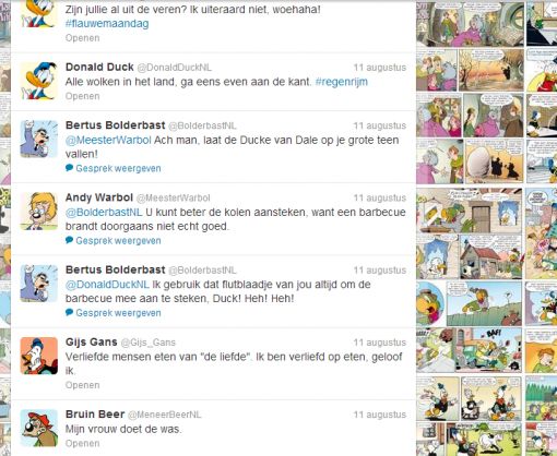 donald duck twitter