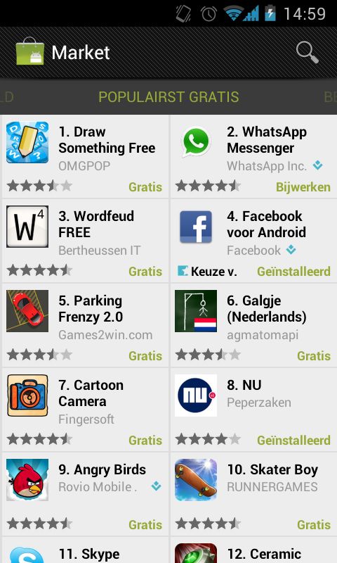 Draw Something populair alternatief voor Wordfeud-addicts