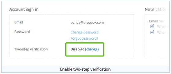 Dropbox voegt twee-staps verificatie toe