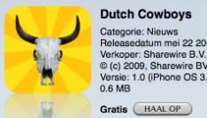 DutchCowboys iPhone App Live !!!