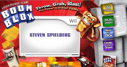 EA en Steven Spielberg lanceren Boom Blox