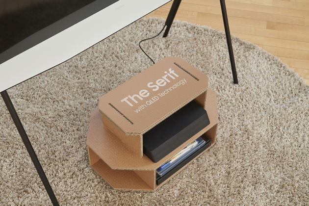Eco-Packaging Samsung tafeltje