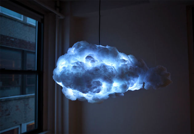 Een Interactieve Cloud Storm Lamp