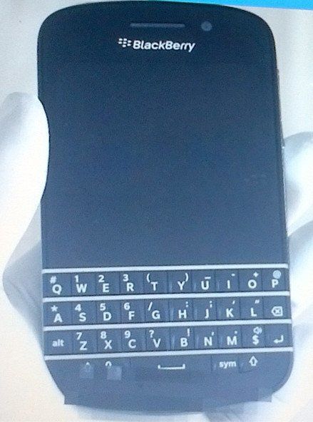 Eerste foto gelekt van de nieuwe BlackBerry met toetsenbord