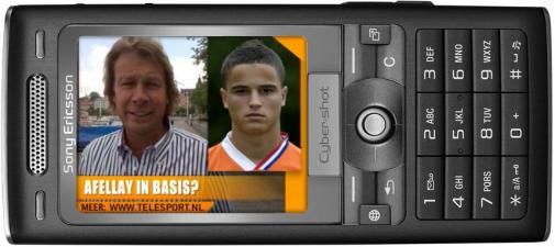 EK flits op je mobieltje