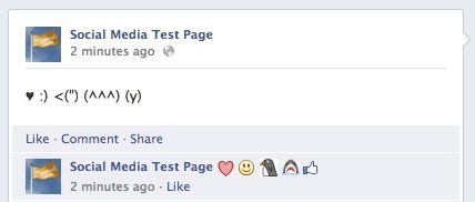 Emoticons nu ook zichtbaar in reacties op Facebook