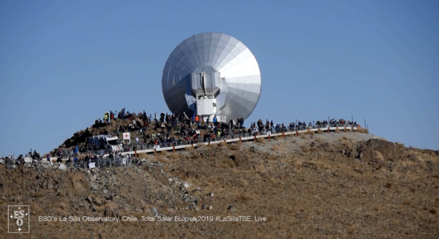 European Southern Observatory (ESO) Live Stream