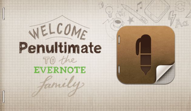 Evernote koopt Penultimate