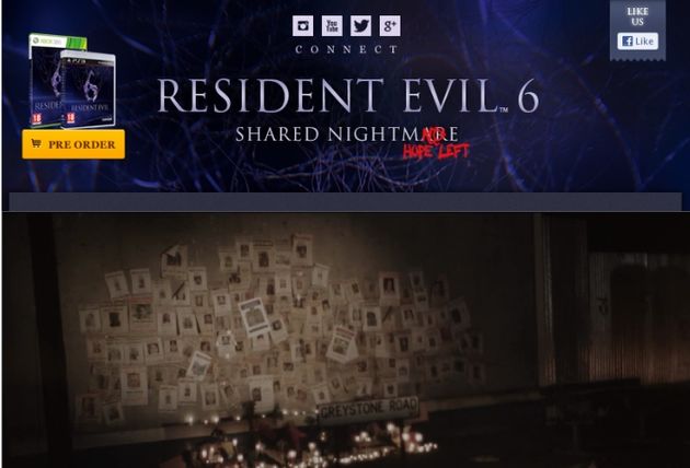 Facebook-app Shared Nightmare als promotie voor Resident Evil 6