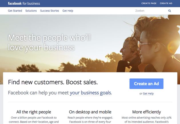 Facebook for Business nu beschikbaar in 12 talen
