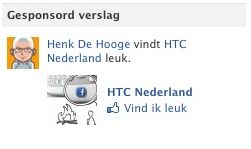 Facebook, HTC, een Like en de wereld denkt dat je rijk wordt