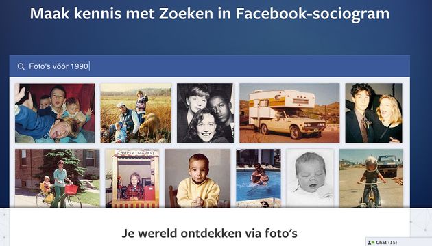 Facebook introduceert Graph Search