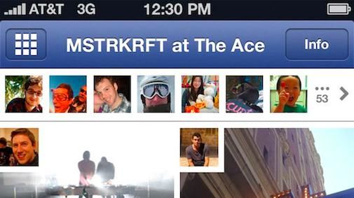 Facebook Mobile Photo (killer) App zit er aan te komen