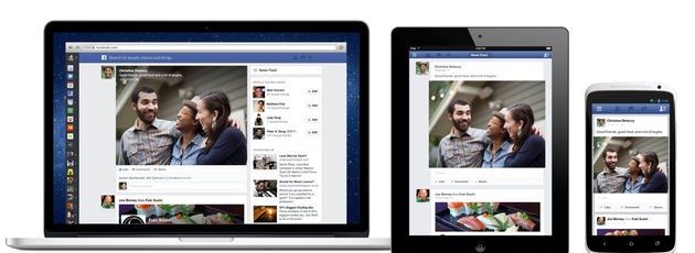 Facebook past layout newsfeed flink aan