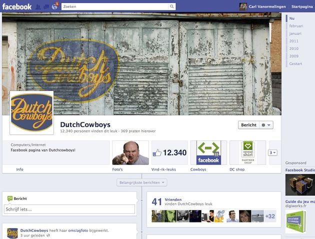Facebook Timeline voor Brand Pages: Een eerste overzicht