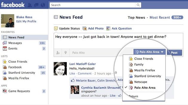 Facebook verbetert vriendenlijsten 