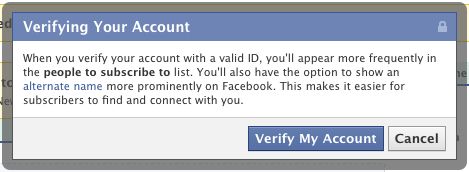 Facebook verified accounts niet voor iedereen beschikbaar