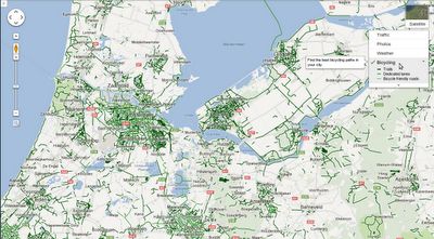 Fiets richtingen in Google Maps beschikbaar in 6 extra Europese landen