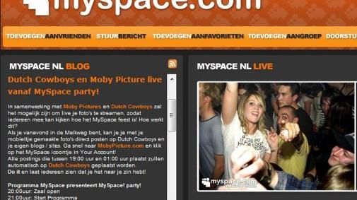 Fotoverslag van het MySpace Live Event