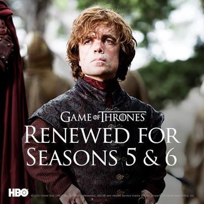 Game of Thrones krijgt ook een vijfde en zesde seizoen