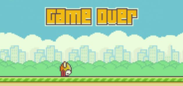 Game over voor Flappy Bird [update]