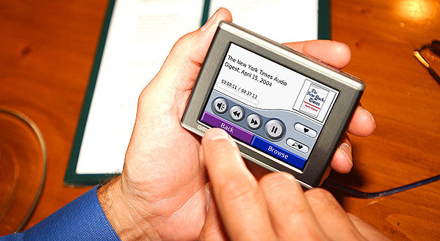 Garmin introduceert GPS navigatie met MP3 speler