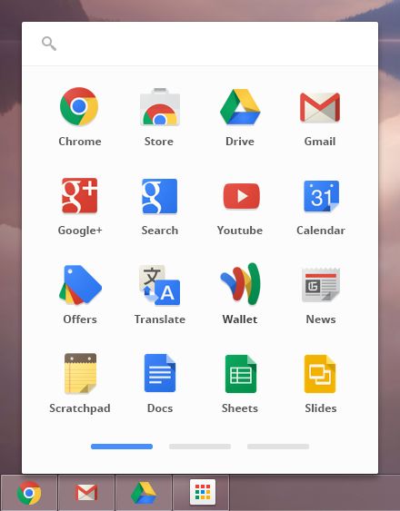 Google app opstart programma