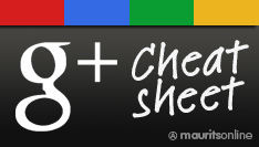 Google+ Cheatsheet [infographic]