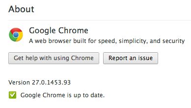 Google Chrome 27 laadt pagina's 5% sneller