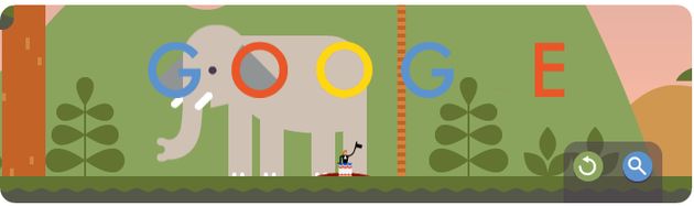 Google Doodle: De eerste parachutesprong van André-Jacques Garnerin