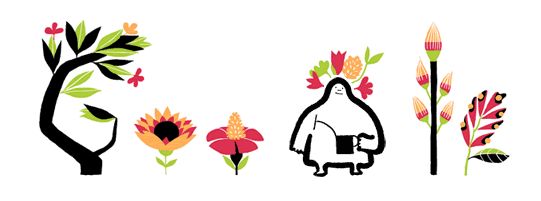 Google Doodle: Eerste dag van de lente!