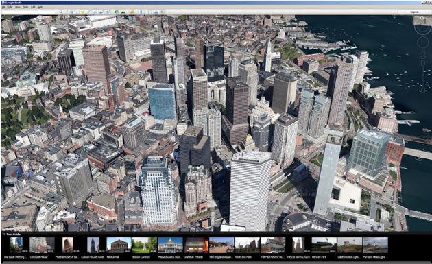 Google Earth 7 voor desktops bevat nu ook 3D en tour guide