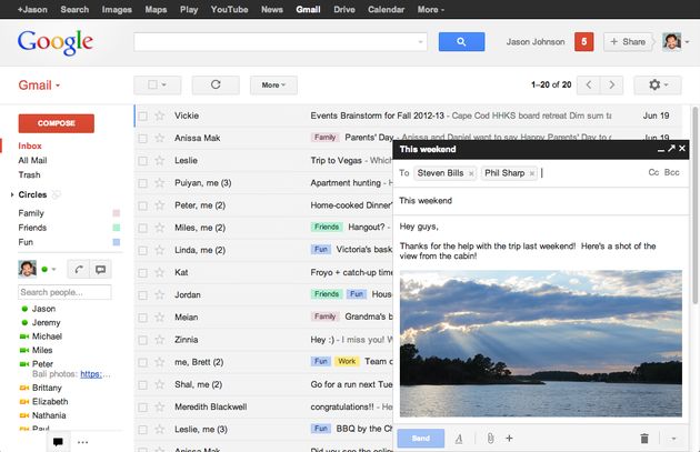 Google introduceert nieuwe manier van mailen in Gmail