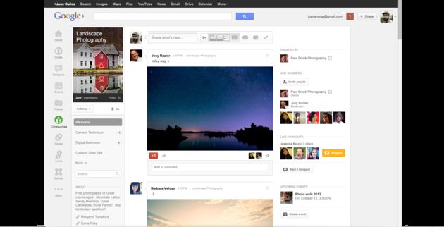 Google lanceert Google+ Communities