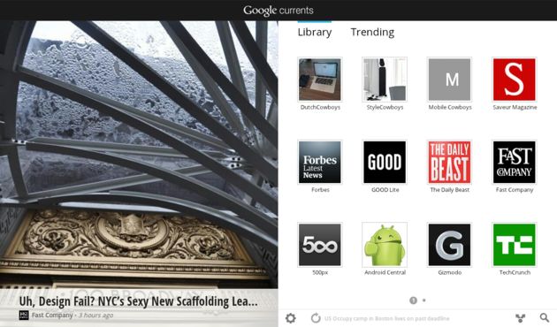 Google lanceert Google Currents