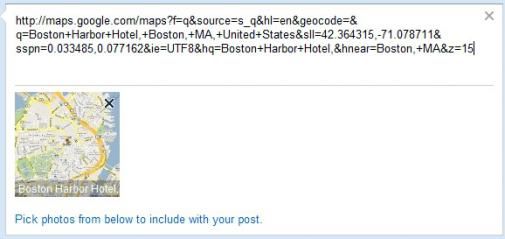 Google Maps preview te zien in Gmail en Buzz