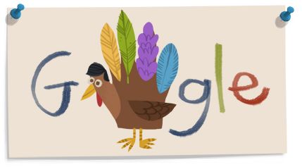 Google's Thanksgiving doodle