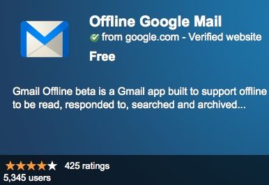 Google stelt Gmail, Calendar en Docs offline beschikbaar