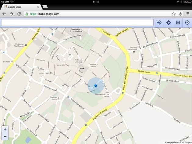 Google Street View nu ook beschikbaar in web app