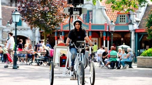 Google Street View Trike start bij Efteling